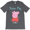peppa pig sister pig T-Shirt