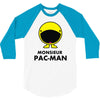 monsieur pacman 3/4 Sleeve Shirt