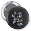 return of the plushes Pin-back button