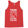 think outside the box Tank Top