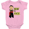 new face Baby Onesie
