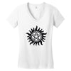 Supernatural Vintage Logo Women's V-Neck T-Shirt