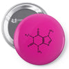 caffeine molecule t shirt coffee funny nerd xl Pin-back button