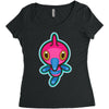 dubious disc Women's Triblend Scoop T-shirt