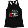 it's a christmas movies and hot chocolate kind of day Racerback Tank