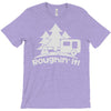 roughin' it roughing trailer camping camp T-Shirt