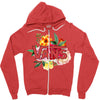 Vans Floral Zipper Hoodie