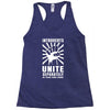 introverts Unite Separately in Your Own Homes Racerback Tank
