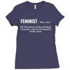 Feminist Noun Ladies Fitted T-Shirt