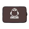 penguin chillax funny new Laptop sleeve