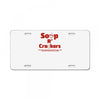 soup r' crackers License Plate