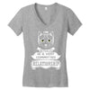 I Am Cat Actually In A Very Commited Relationship Women's V-Neck T-Shirt