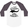 New Gram 2018 Rokie Dept. 3/4 Sleeve Shirt