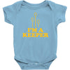 i'm a keeper Baby Onesie