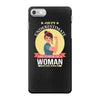 underestimate woman iPhone 7 Case