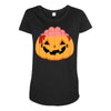 pumpkin brain Maternity Scoop Neck T-shirt