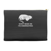 retro hippohibernating Accessory Pouches