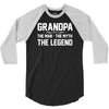 the man the myth the legend 3/4 Sleeve Shirt