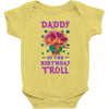 birthday troll daddy Baby Bodysuit