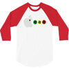 apple mac man 3/4 Sleeve Shirt