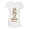 shrine of the silver monkey Maternity Scoop Neck T-shirt