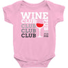 Wine Club pub Baby Onesie