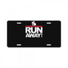 run away rabbit License Plate
