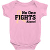 No One Fights Alone Baby Bodysuit