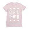 Girl Power Ladies Fitted T-Shirt