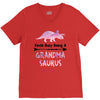 cool grandma saurus V-Neck Tee