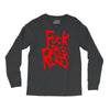 arch enemy fuck the rules Long Sleeve Shirts