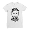 lionel messi 2 Ladies Fitted T-Shirt