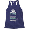 nurse nana Racerback Tank