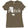 b!tch Ladies Fitted T-Shirt