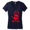hai hater trending Women's V-Neck T-Shirt