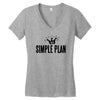 simple plan Women's V-Neck T-Shirt