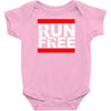free running parkour run free Baby Onesie