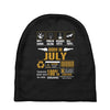 Born July Multitasking Problem Solving Tees Baby Beanies