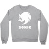 sonic uomo donna bambino sega videogames Crewneck Sweatshirt