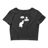 pussy chicken tshirt funny cat bird humor tee rooster Crop Top