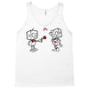 cute love robots Tank Top