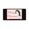 merry christmas License Plate