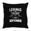 Legends Are Born In September Throw Pillow