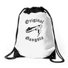 original gangsta Drawstring Bags