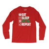 eat sleep celtic Long Sleeve Shirts