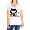 happy halloween Ladies Curvy T-Shirt