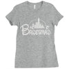 bridesmaid disney castle Ladies Fitted T-Shirt