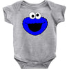 sesame street cookie monster Baby Onesie