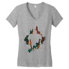 ro boss Women's V-Neck T-Shirt