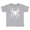 spiderman white logo Toddler T-shirt